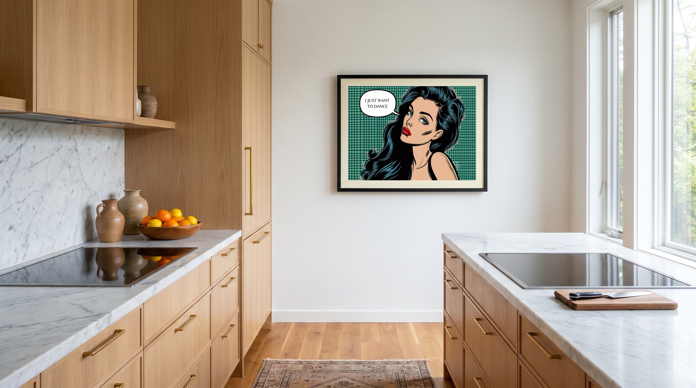 Pop Art No. 01 in Kitchen