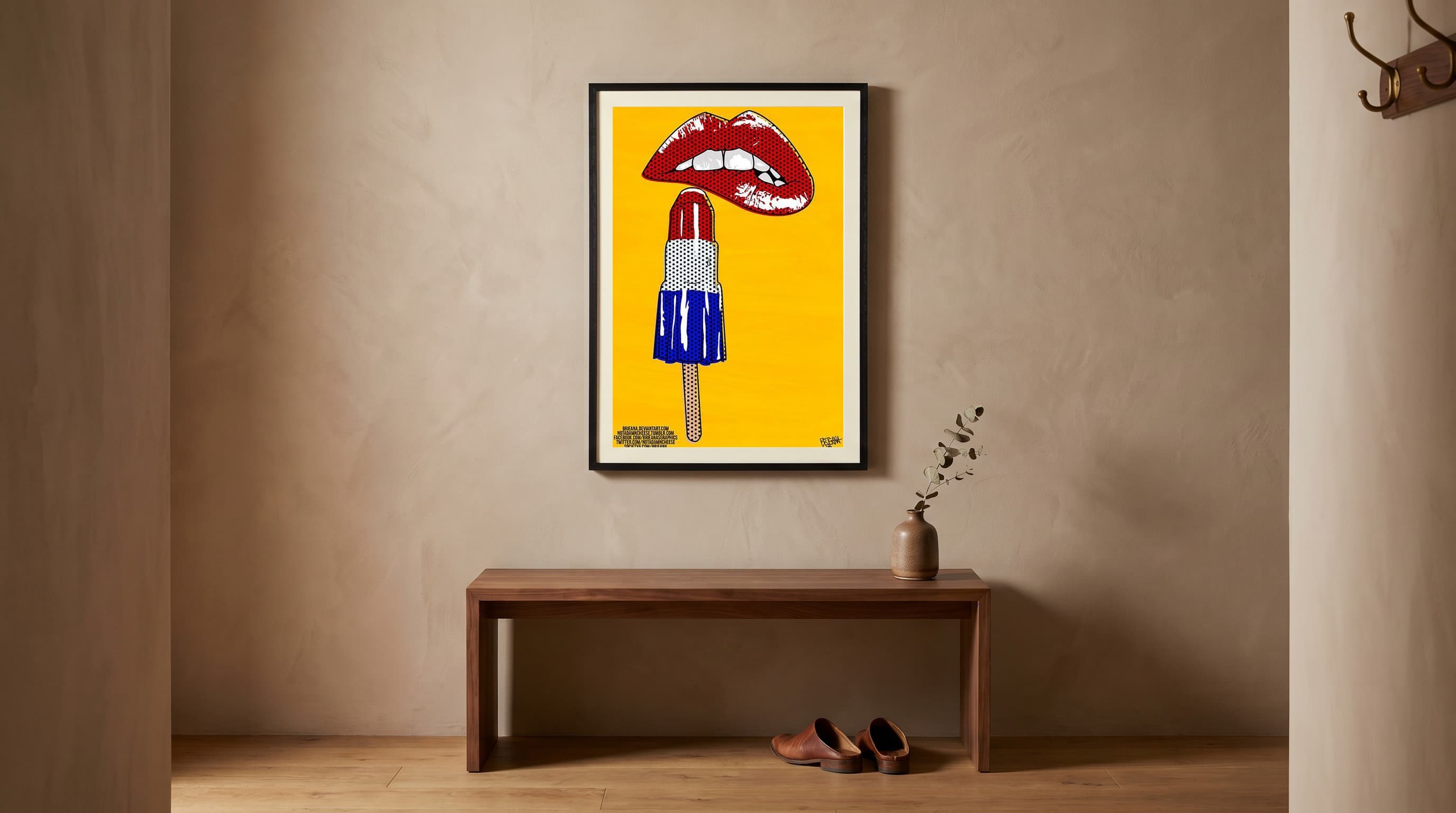 Pop Art No. 02 in Entryway