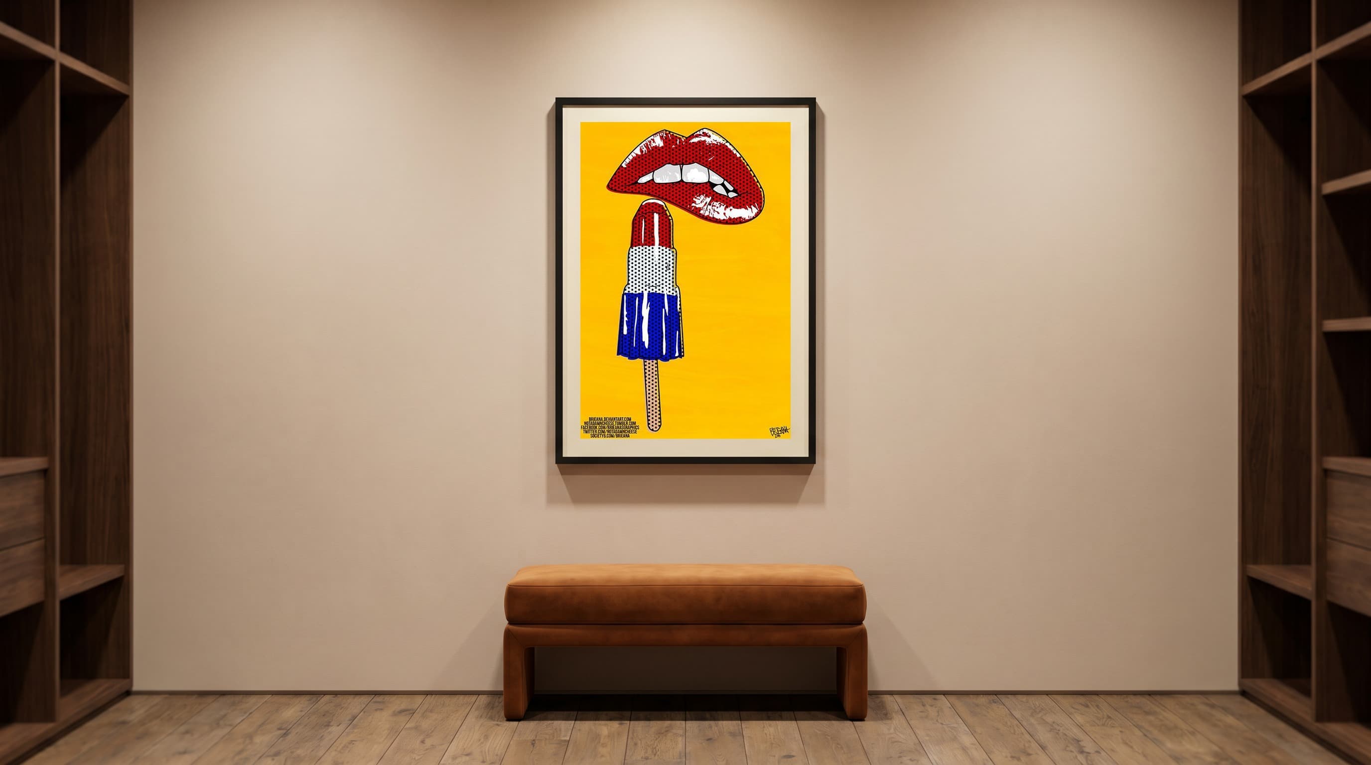 Pop Art No. 02 in Walk-in Closet