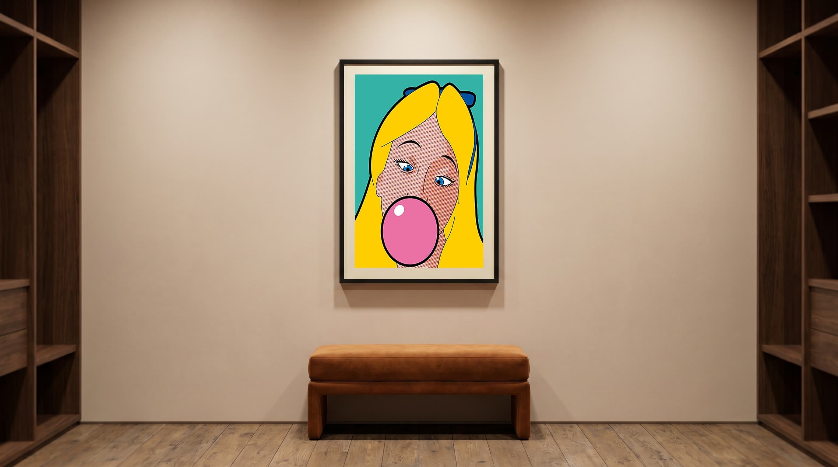 Pop Art No. 03 in Walk-in Closet