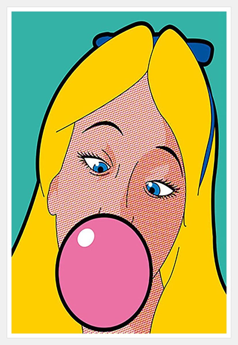 Pop Art No. 03 - White Frame