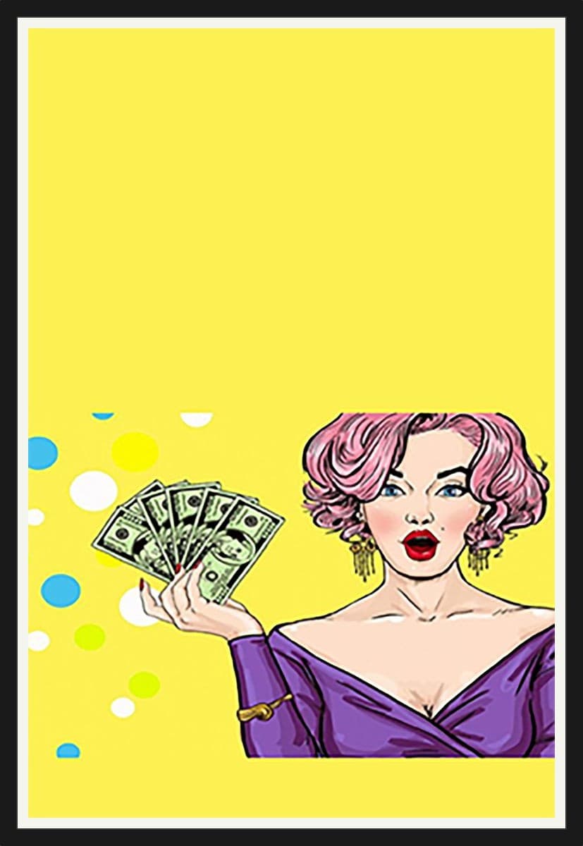 Pop Art No. 05 - Black Frame