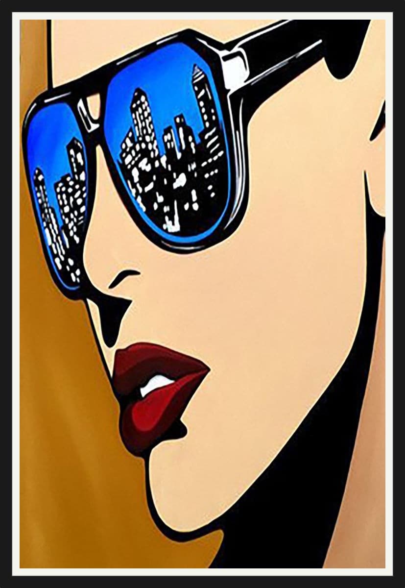 Pop Art No. 06 - Black Frame