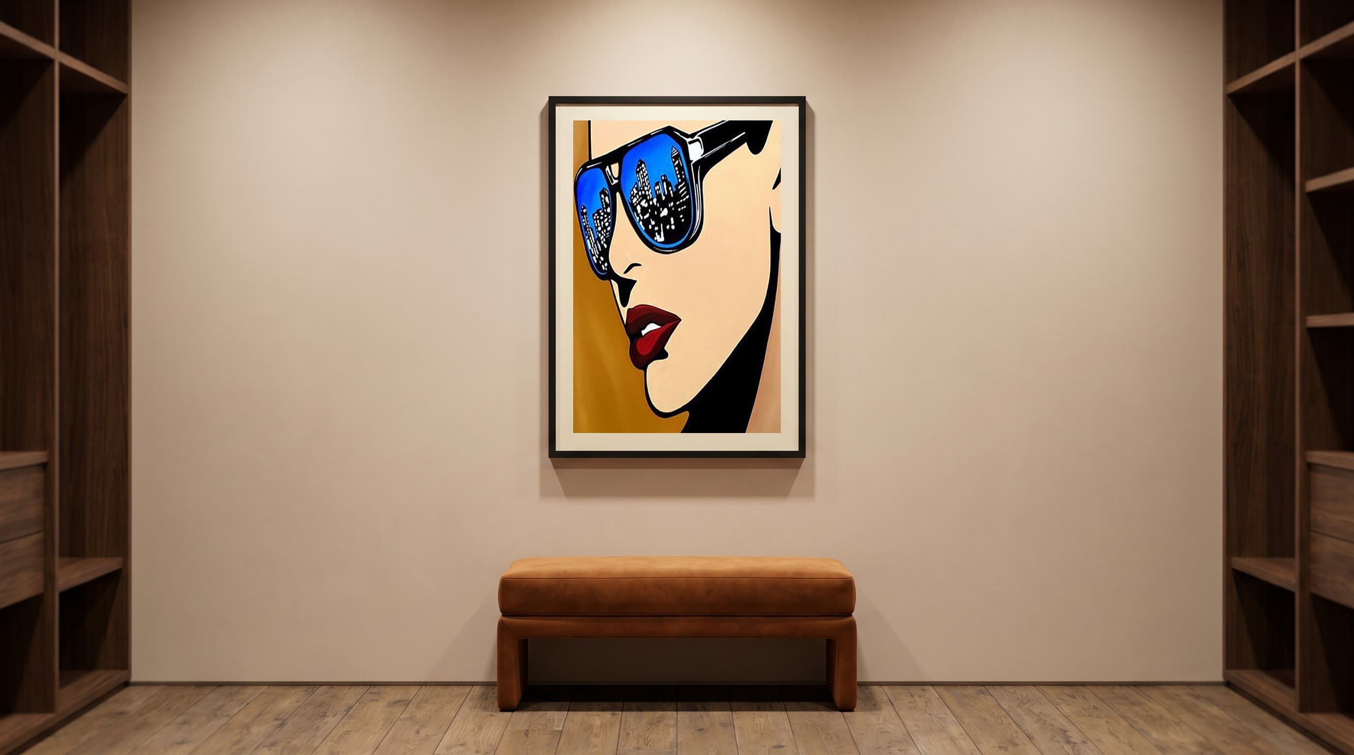 Pop Art No. 06 in Walk-in Closet