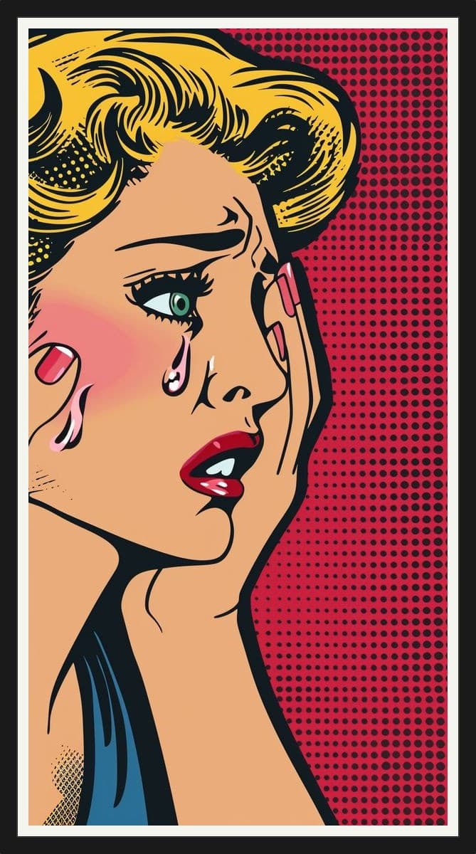 Pop Art No. 07 - Black Frame