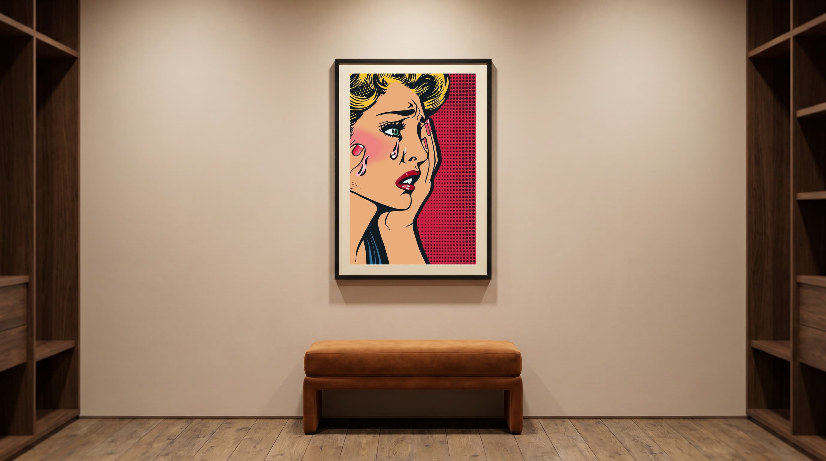Pop Art No. 07 in Walk-in Closet