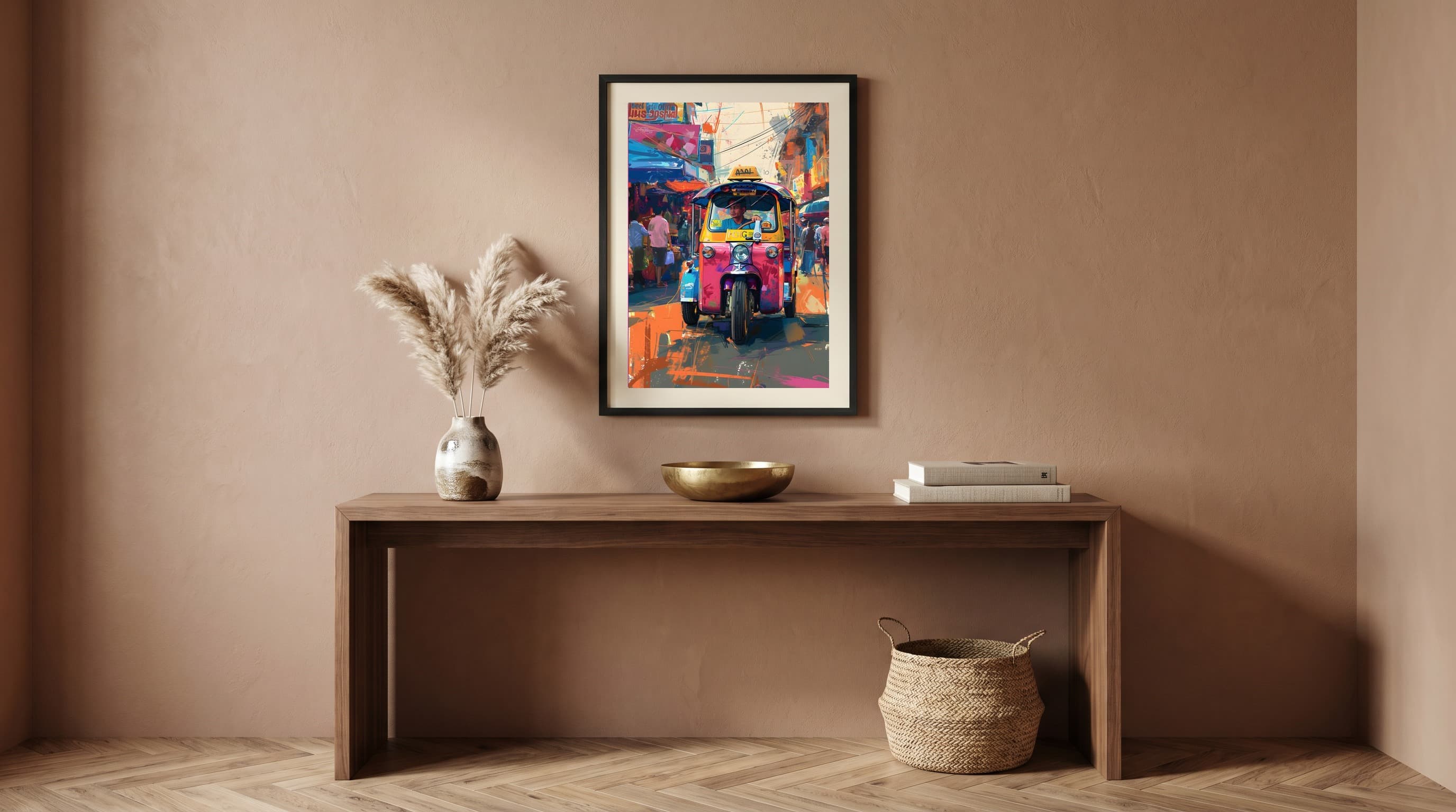Rickshaw Lane in Hallway