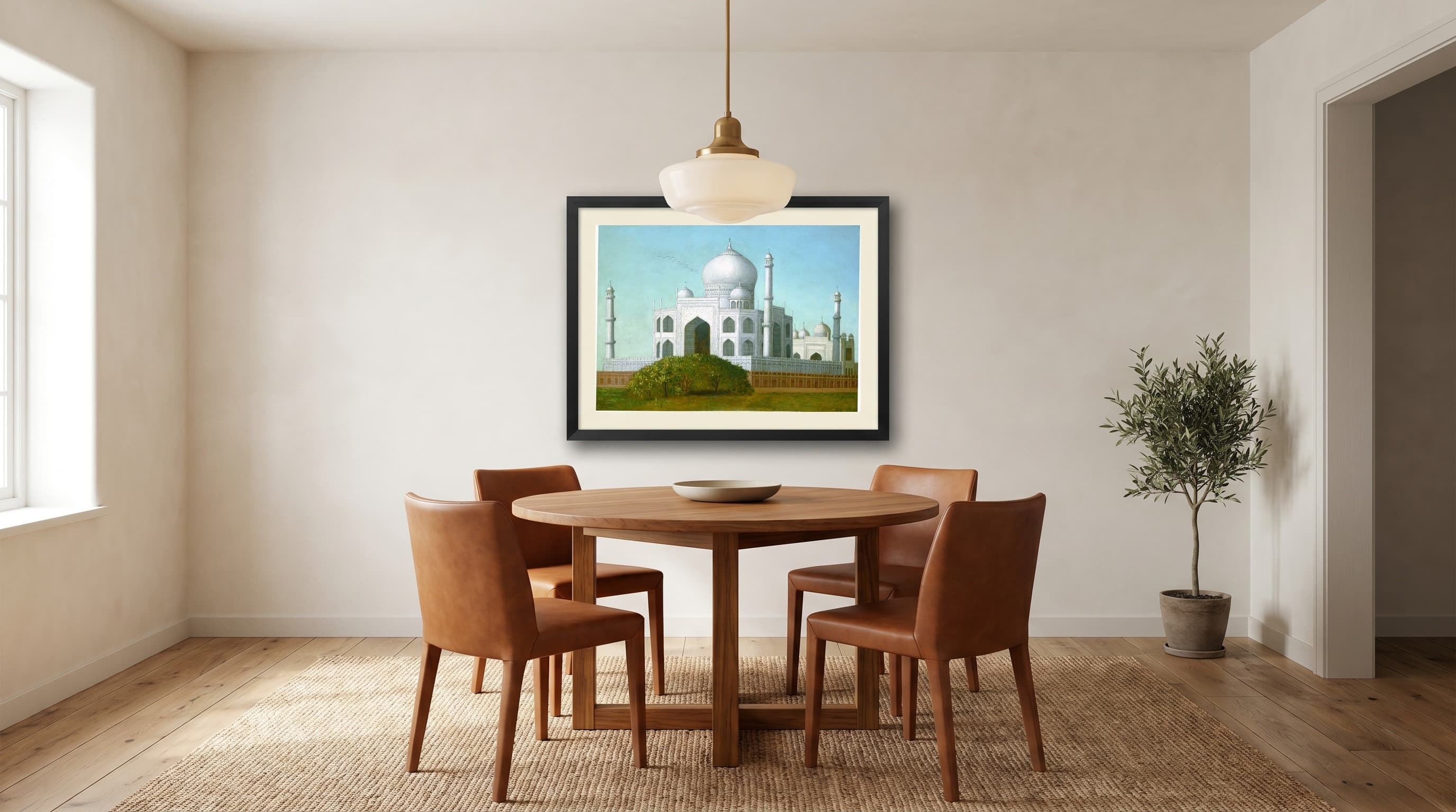 The Taj Mahal in Dining Room