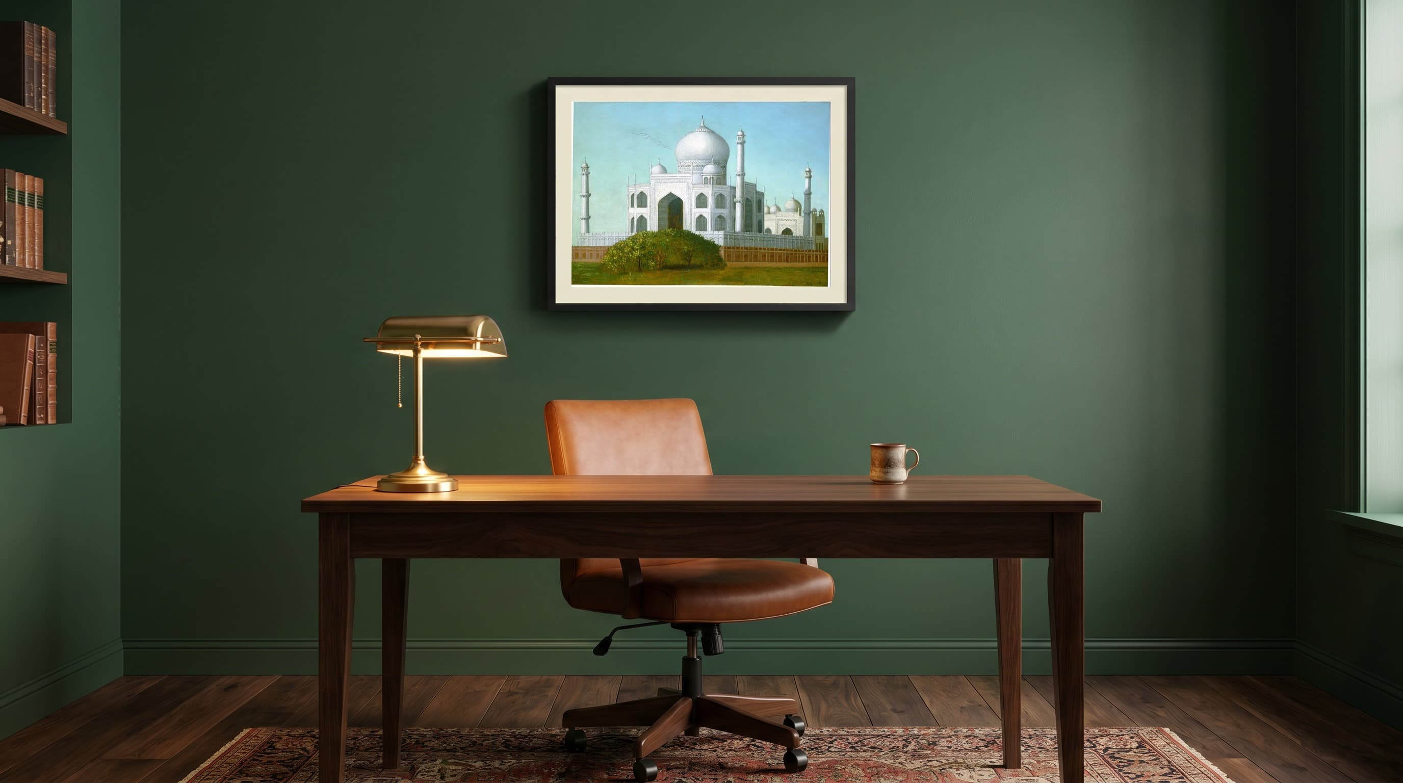 The Taj Mahal in Home Office