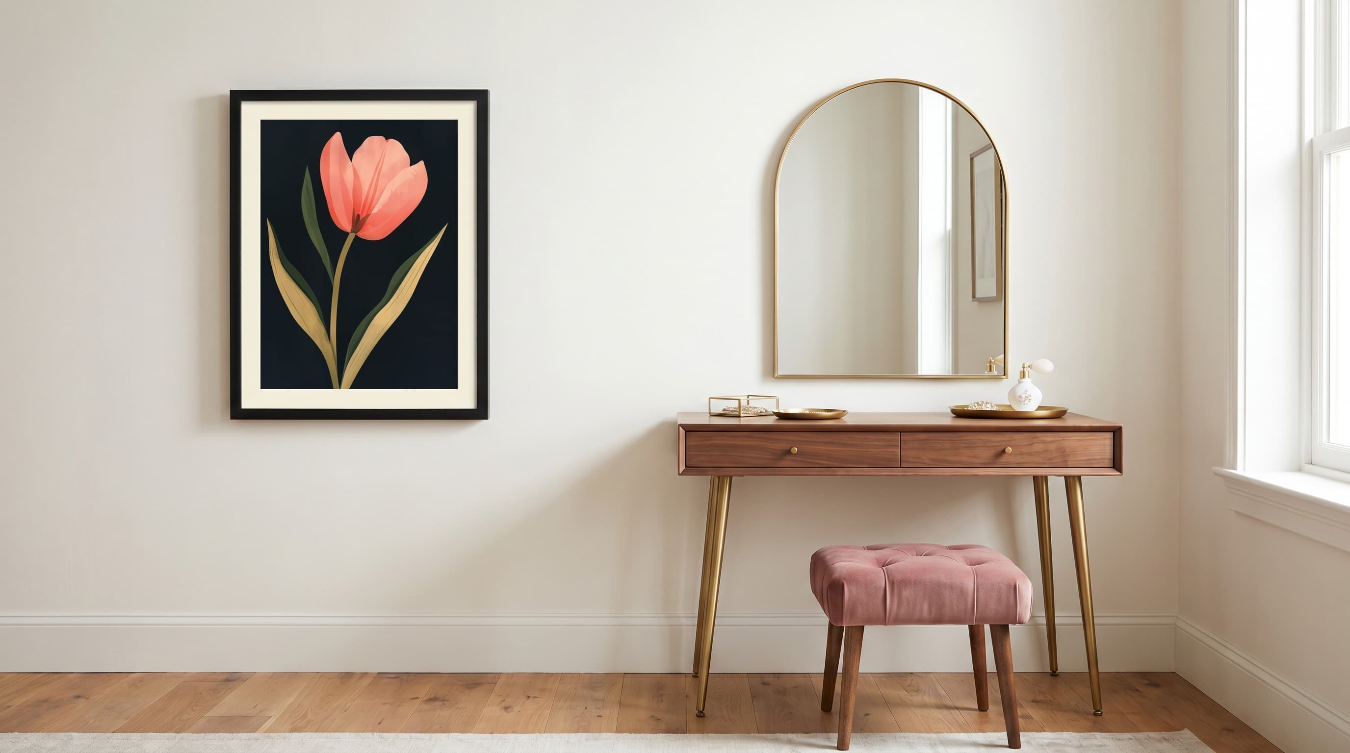Twilight Tulip in Dressing Room