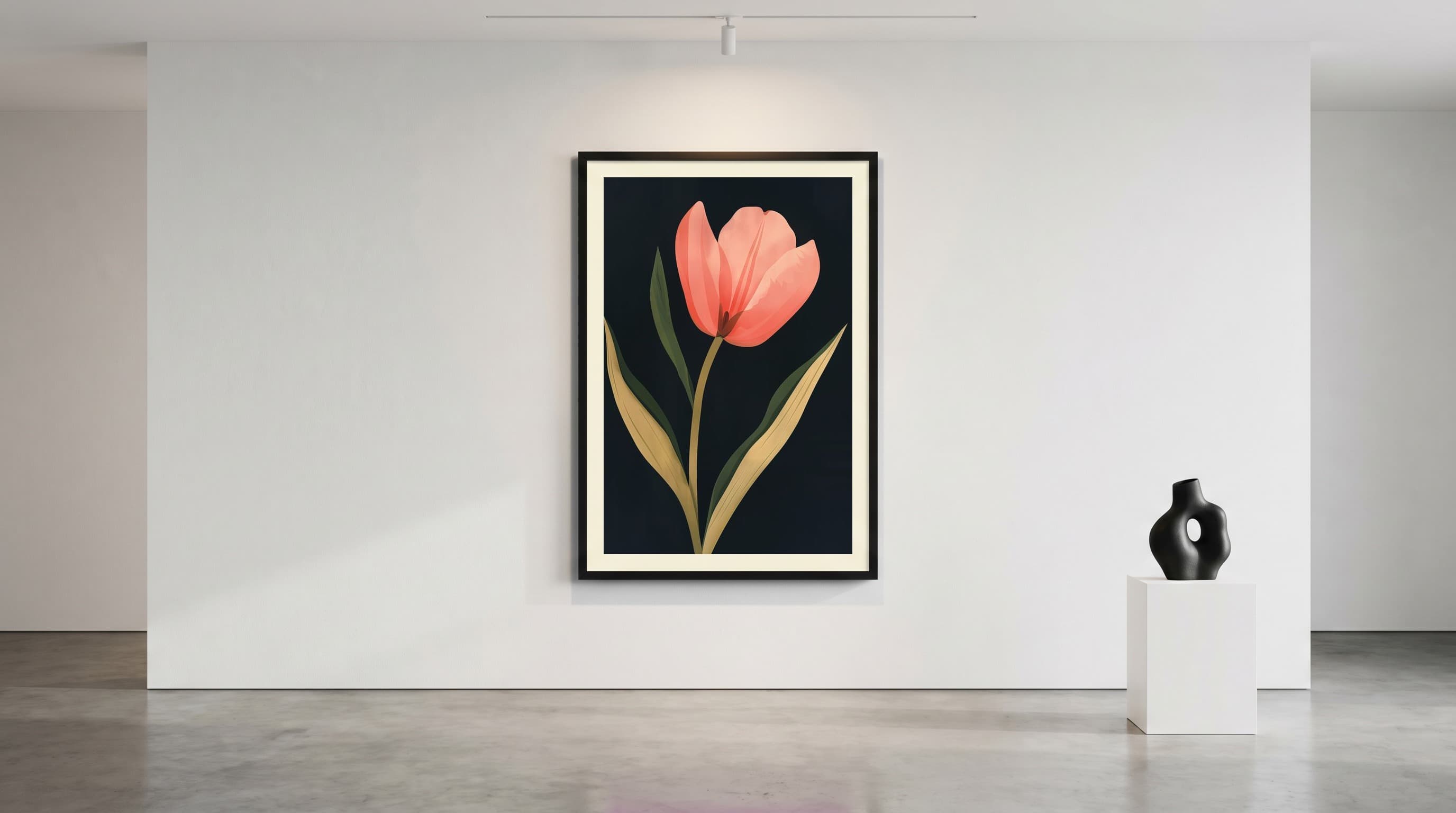 Twilight Tulip in Gallery Wall