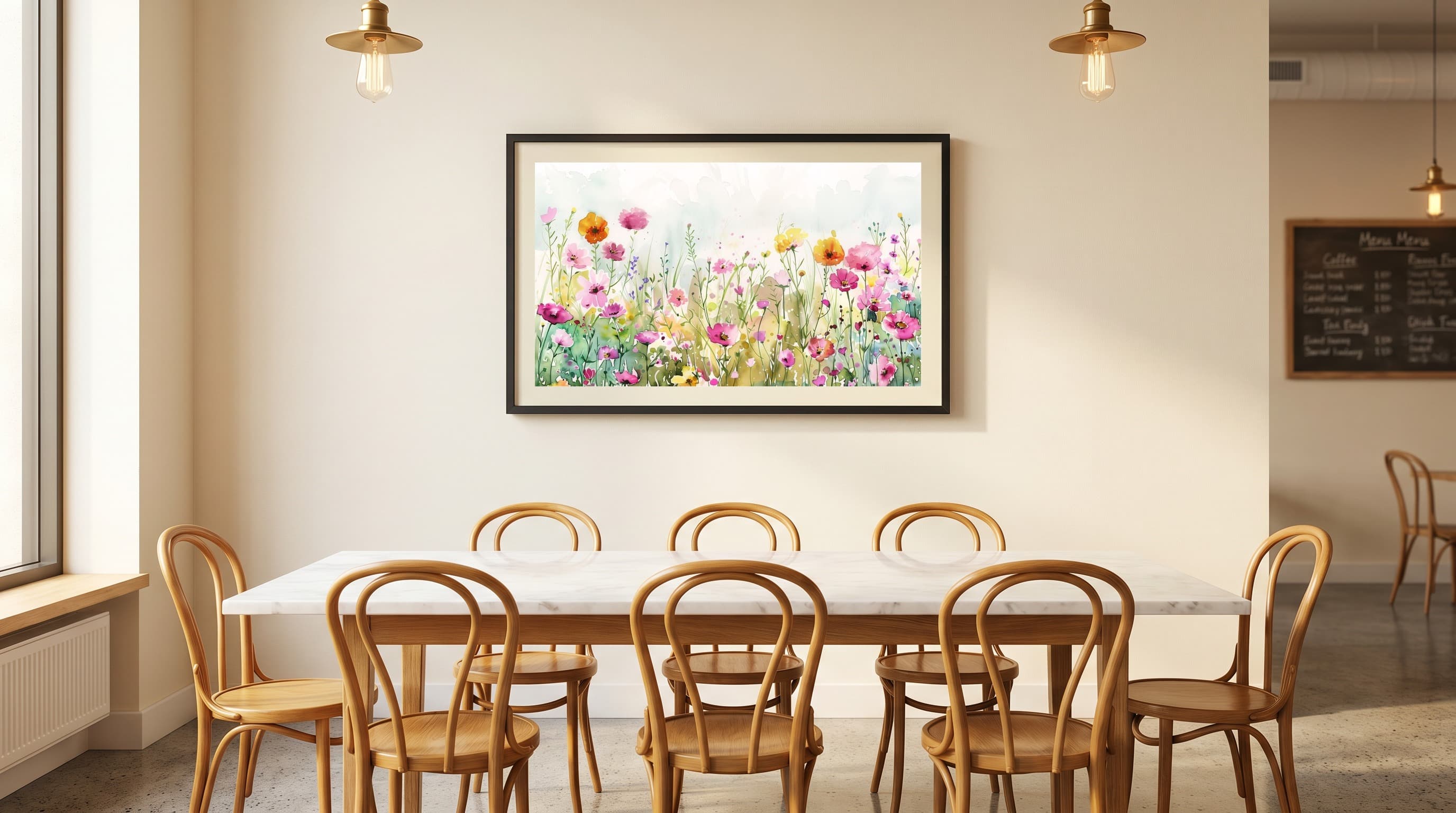 Wildflower Meadow in Cafe
