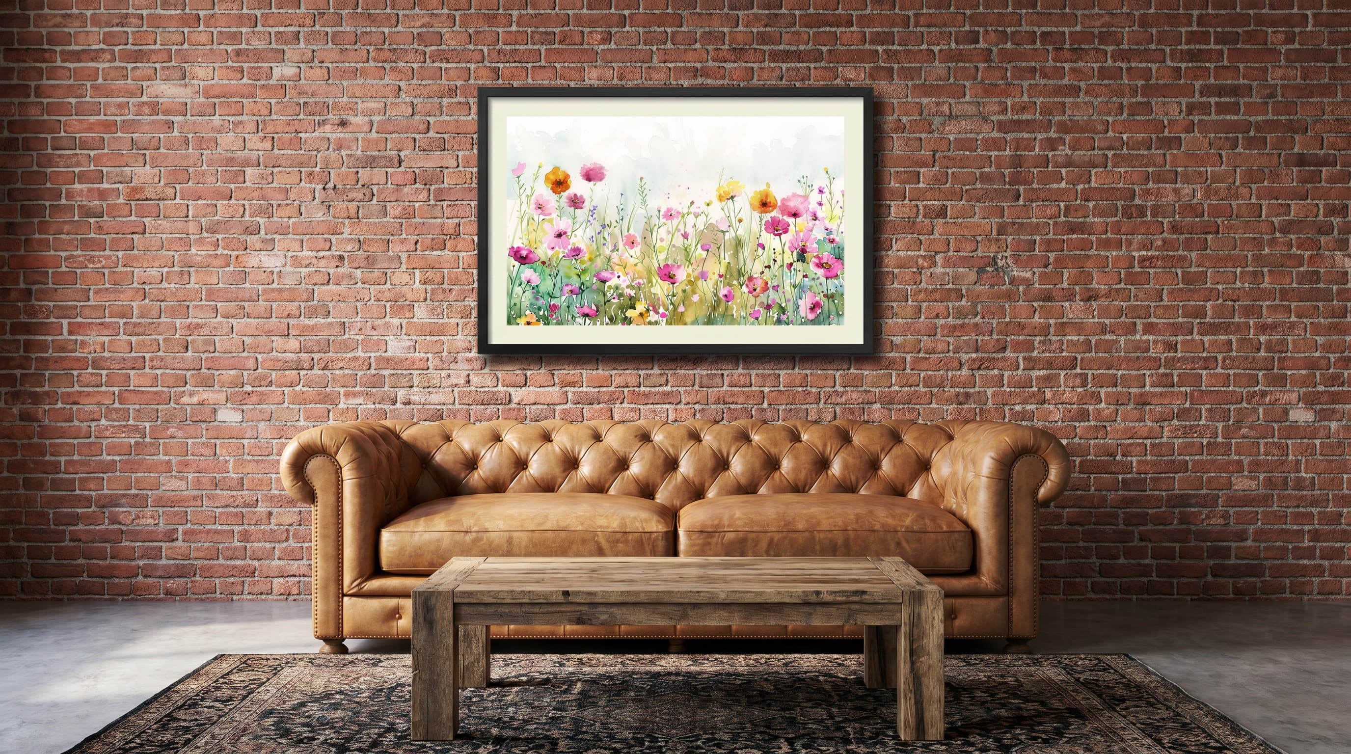 Wildflower Meadow in Industrial Loft