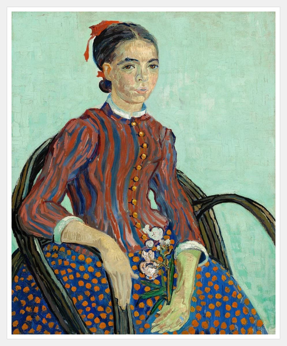 La Mousmé - White Frame
