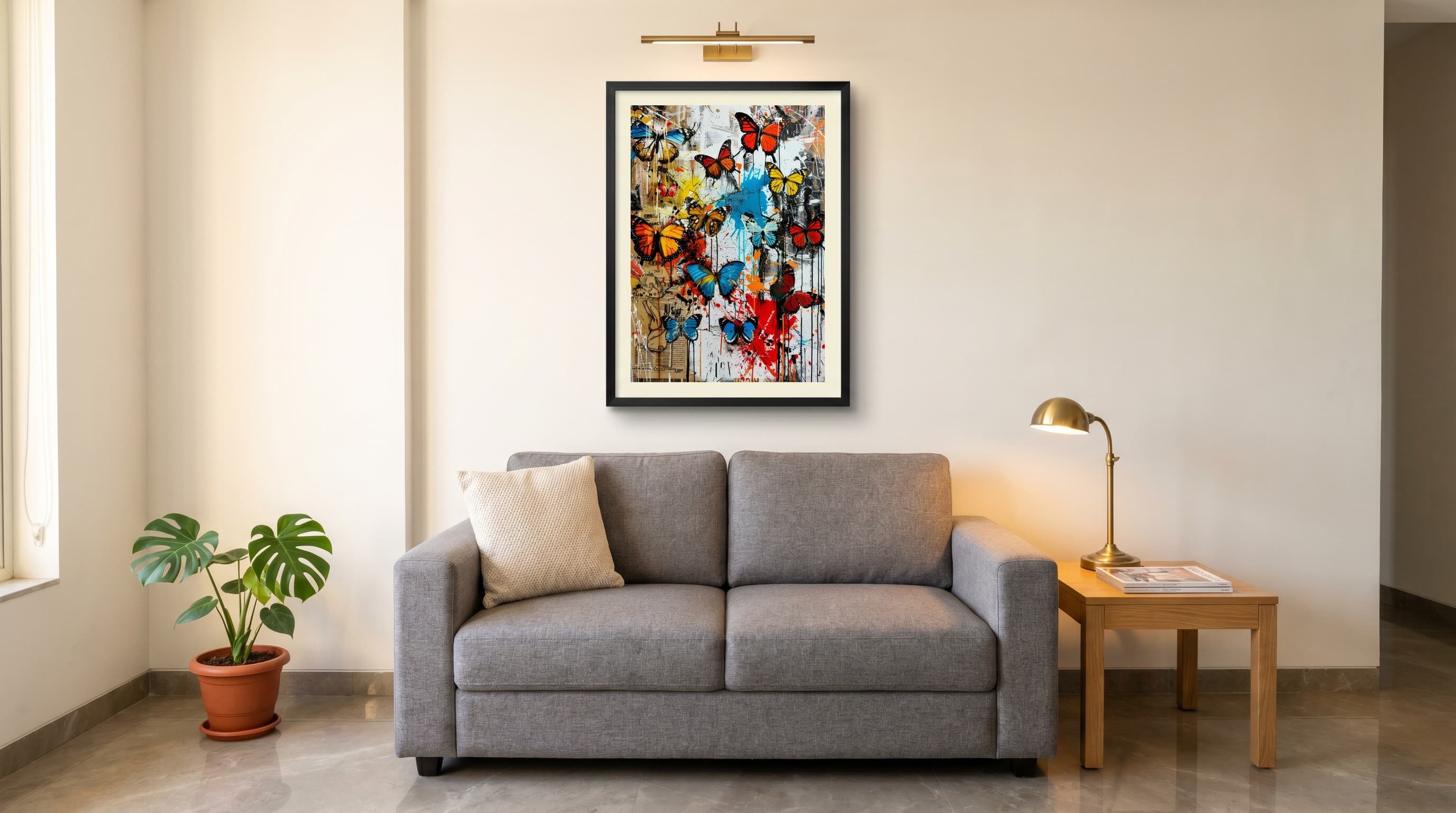 Butterfly Burst — in situ