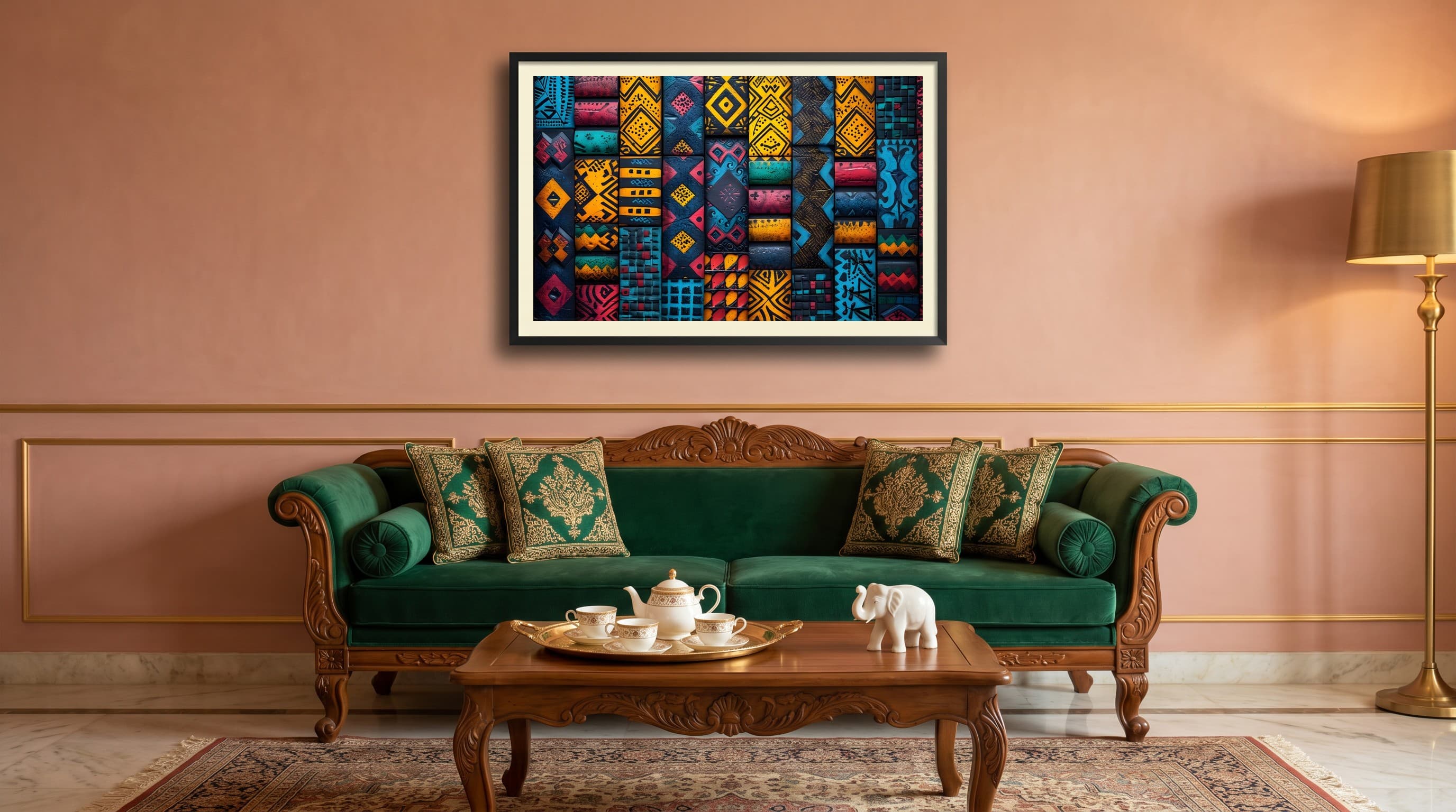Tribal Geometry — in situ